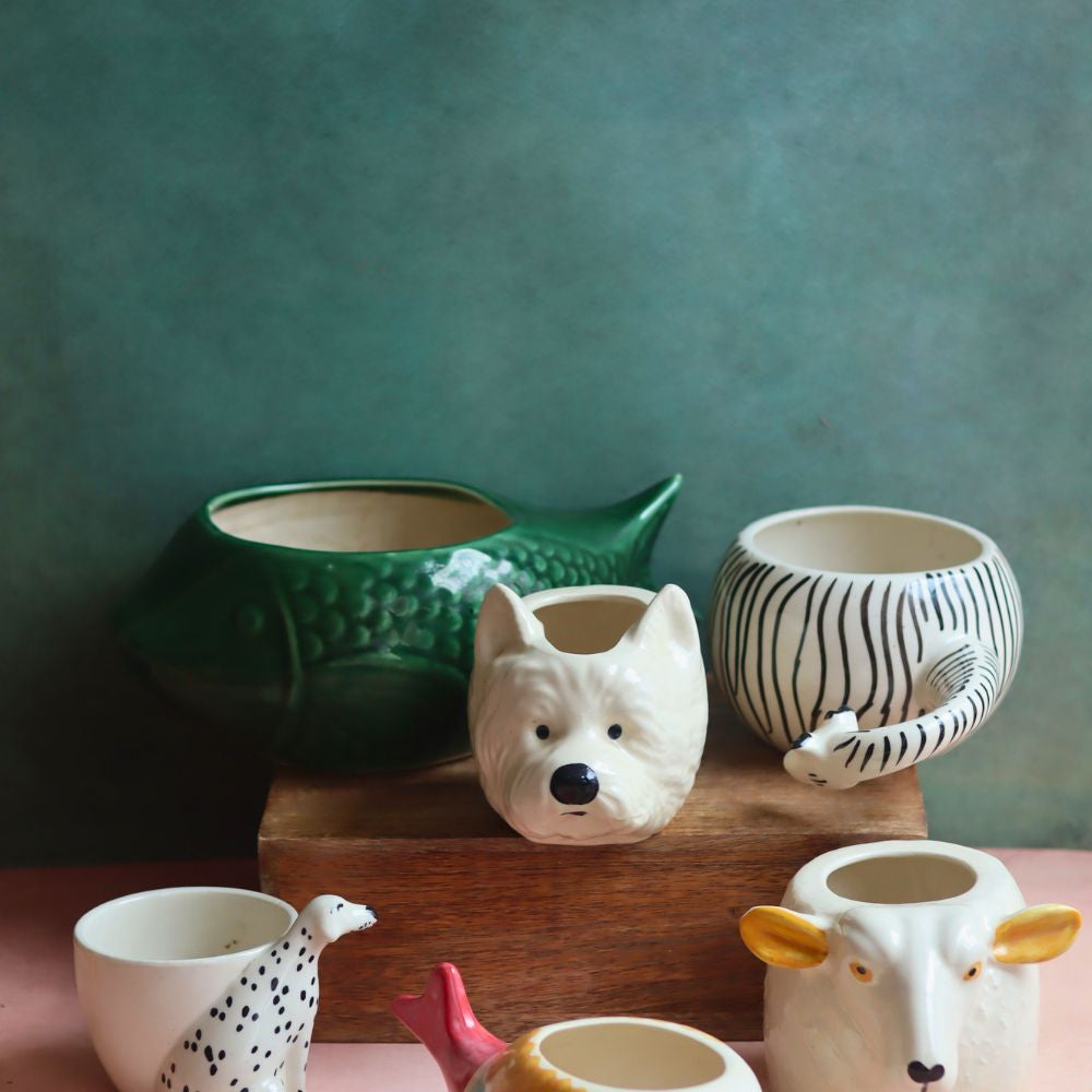 handmade Set of 6 Pinteresty Planters (for the price of 5)