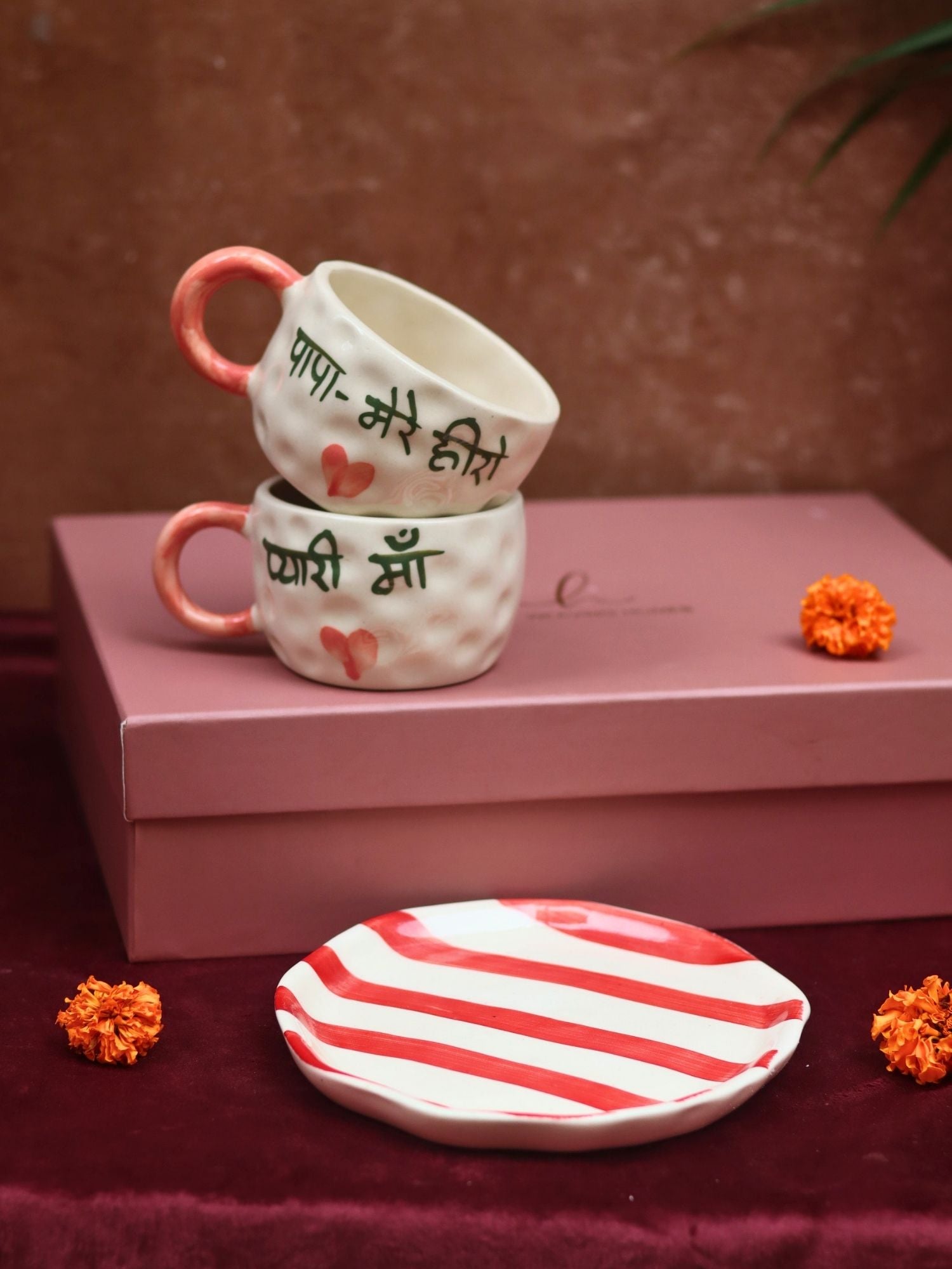 handmade lead free The Special Mum & Papa Luxe Gift Hamper
