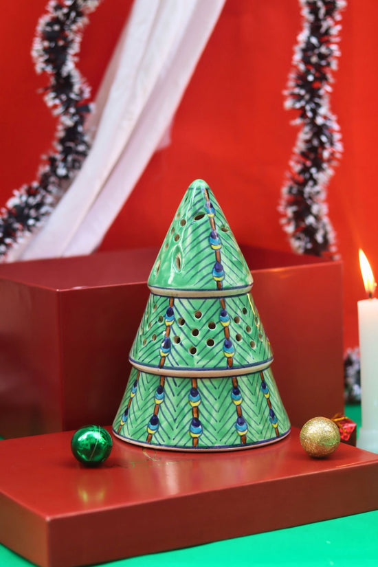 Lead free Christmas tree tea light Diffuser in a Gift Box