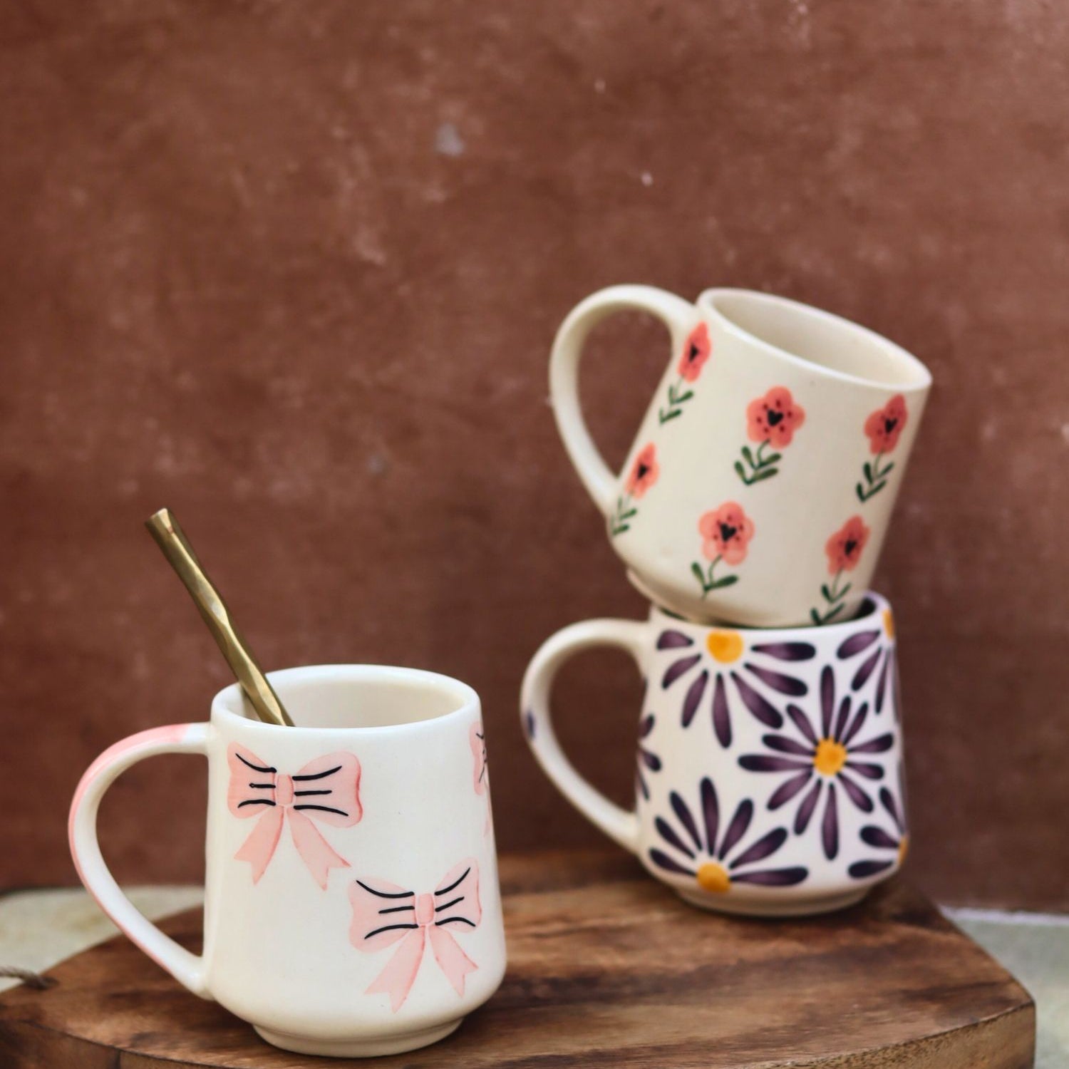 Handmade Set of 3 - Classic favourite Mugs combo