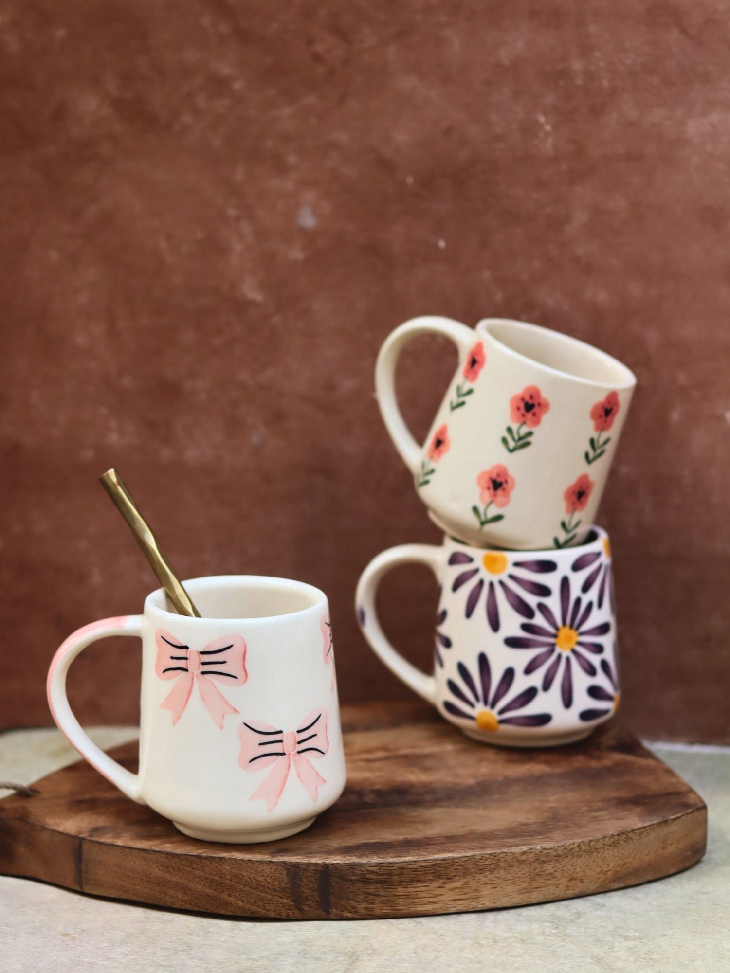 Handmade Set of 3 - Classic favourite Mugs combo