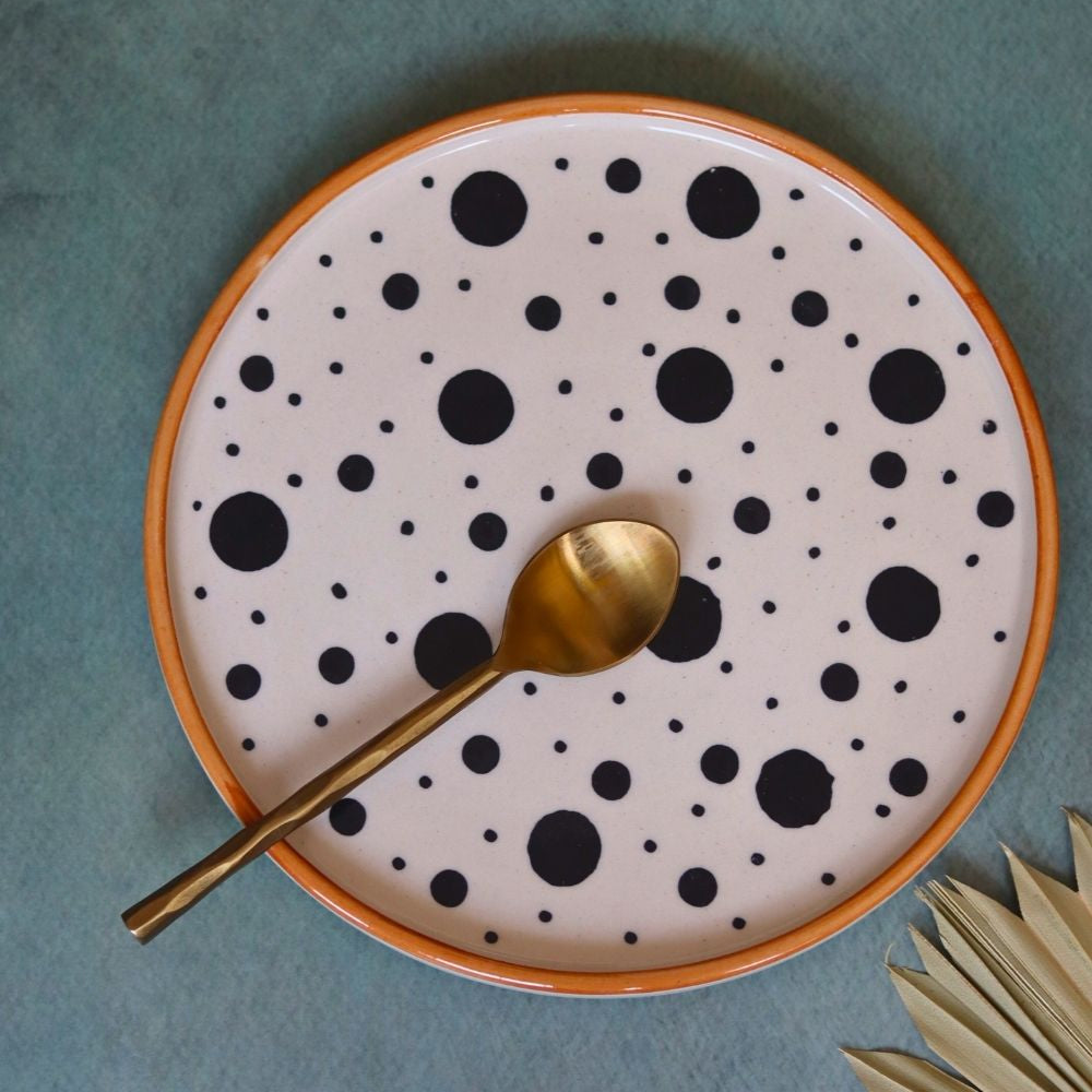 polka platter made by ceramic