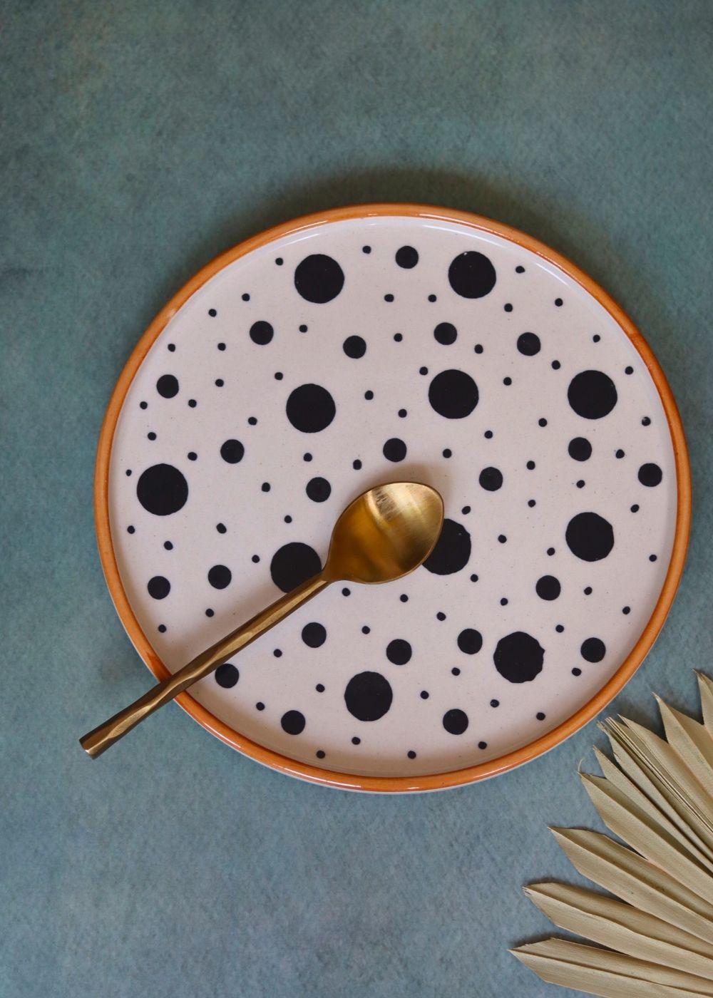 polka platter made by ceramic