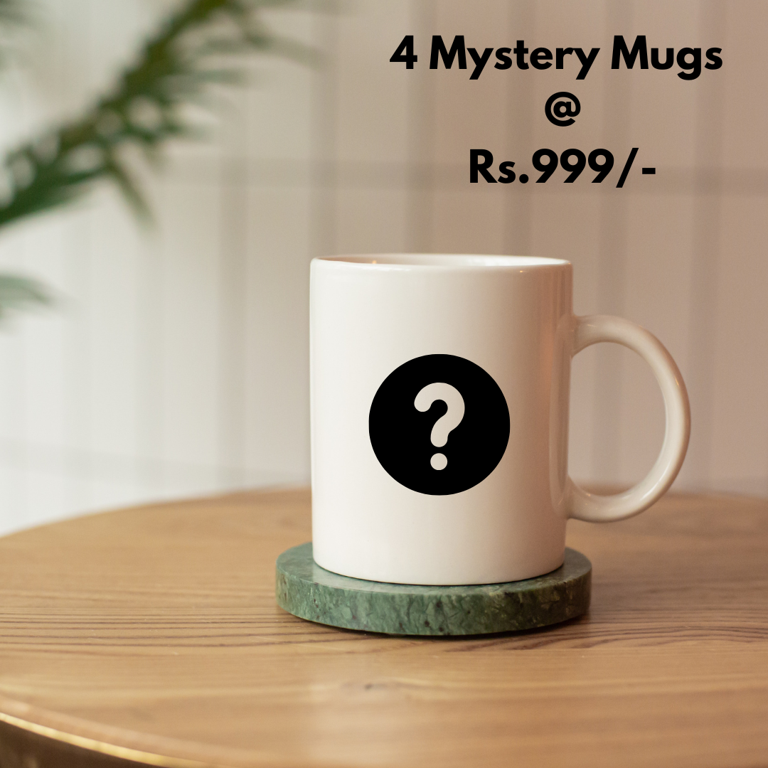 Set of 4 Mystery Mugs
