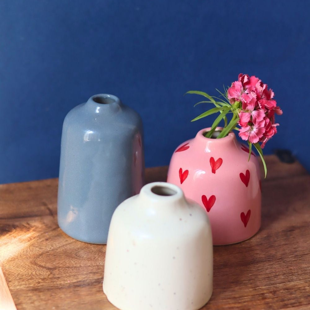 Essential Sanded Vases - Set of 3