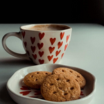 Heart Mug & All Heart Dessert Plate with premium quality material