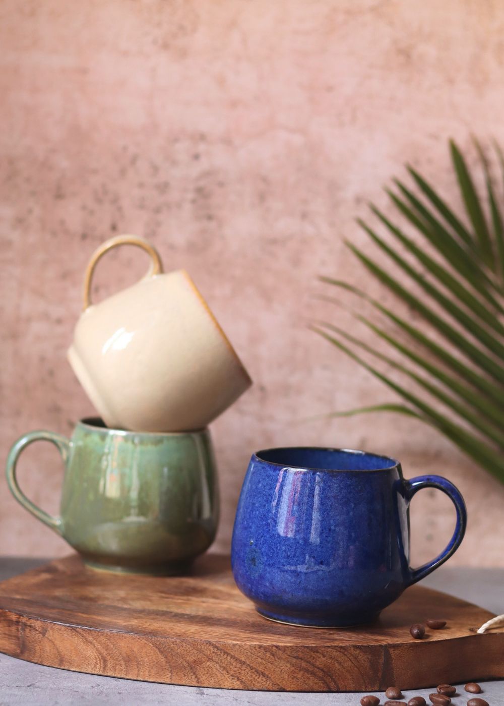 Set of 3 - The Cozy Mugs handmade in india