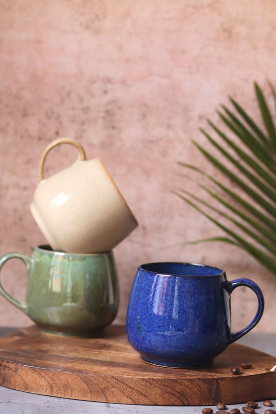 Set of 3 - The Cozy Mugs handmade in india