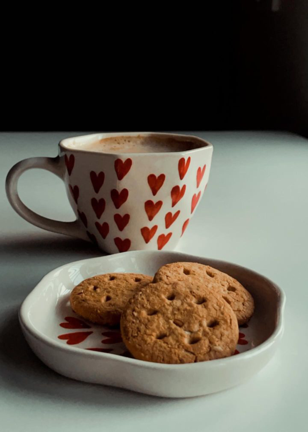 Heart Mug & All Heart Dessert Plate
