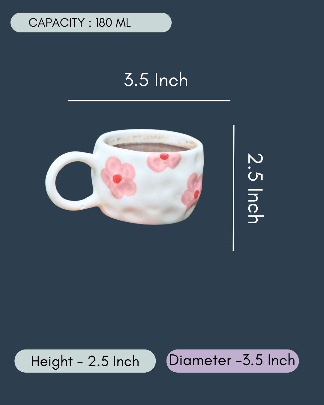 Tulip & Floral Bliss Mugs - Set of 2