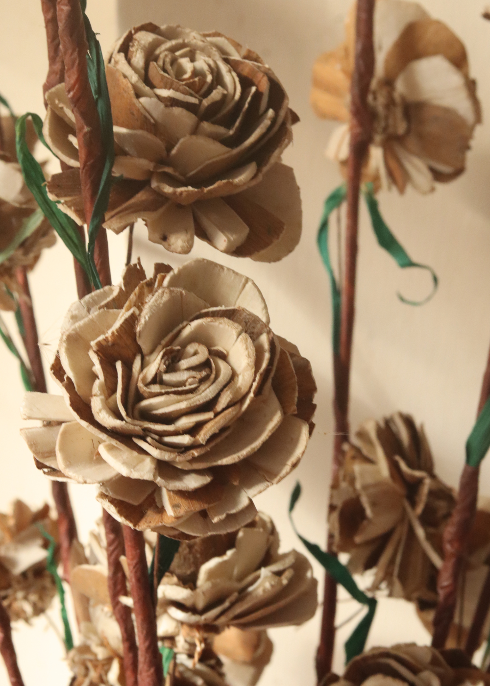 Sola Brown Rose Flower - Bunch