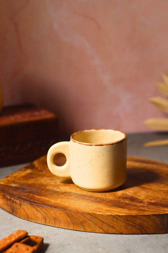handmade Cream tea cups - Set of 6