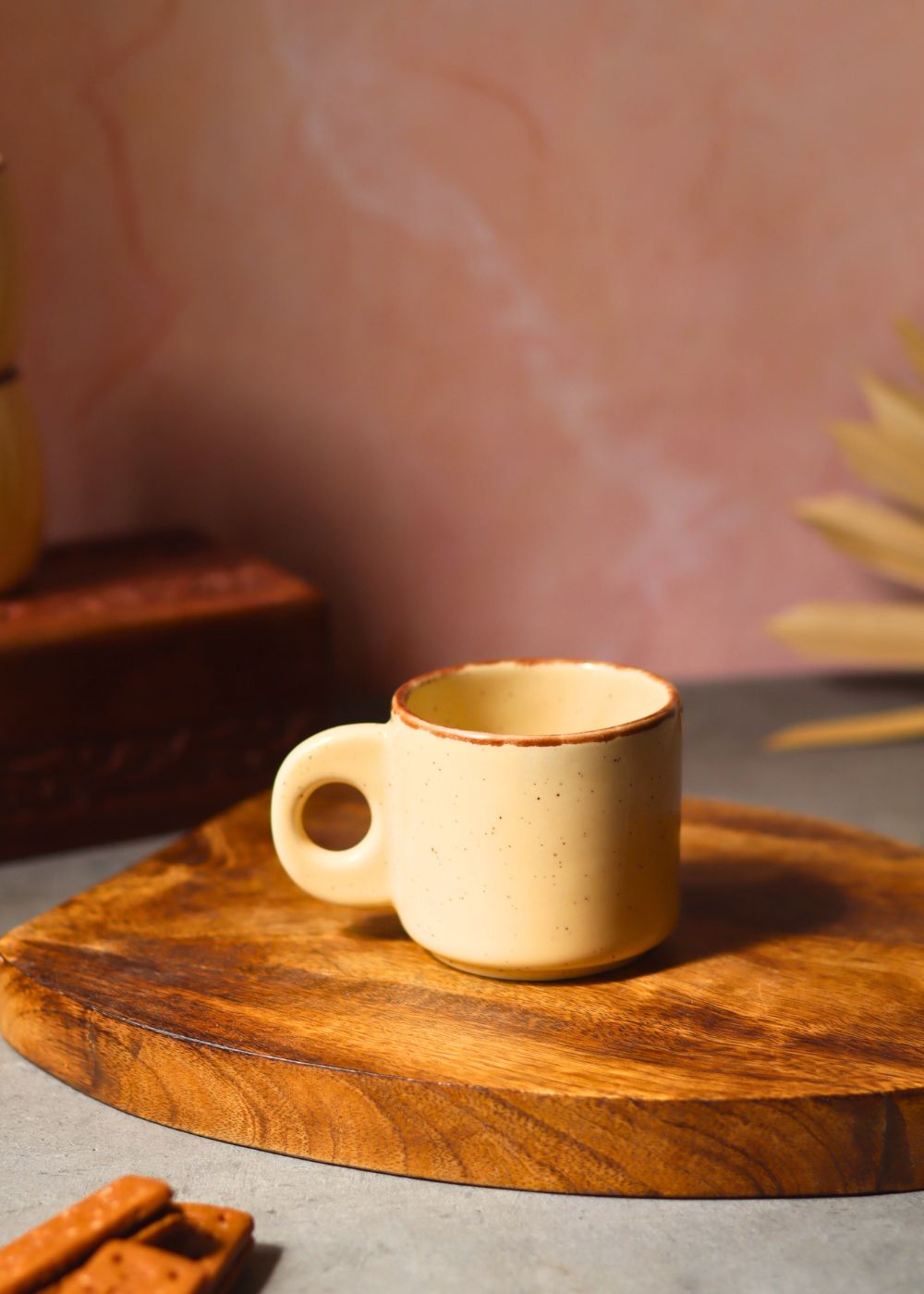 handmade Cream tea cups - Set of 6