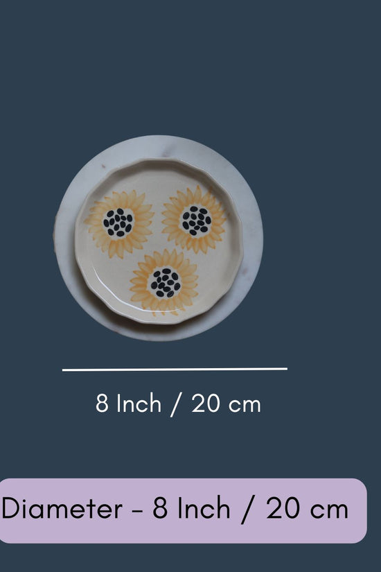 Sunflower Plate