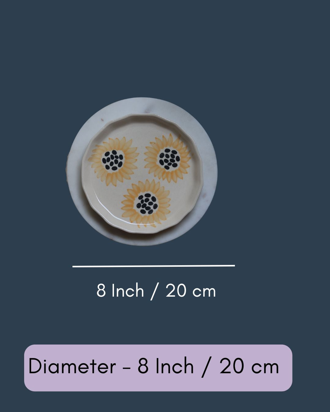 Sunflower Plate