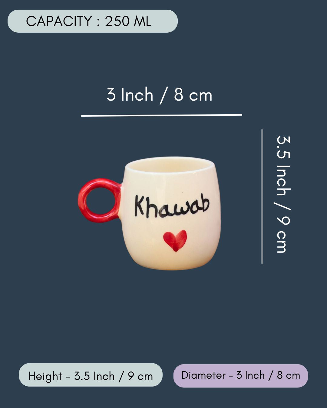 Khawab mug in a Gift Box