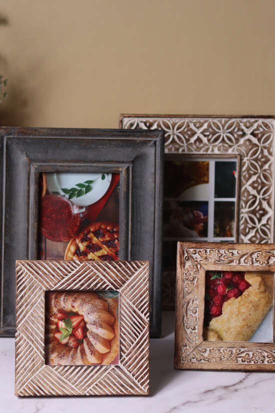 handmade wooden photo frame 
