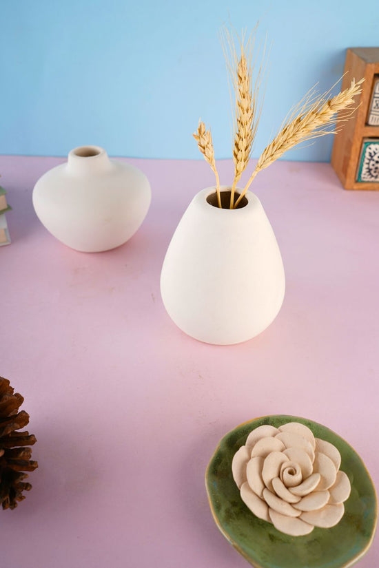 handmade esoteric vases set of two combo