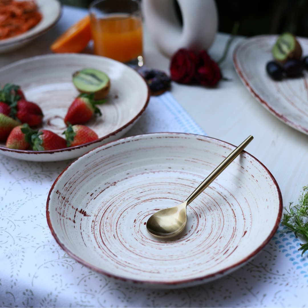 handmade the rustics salad bowl
