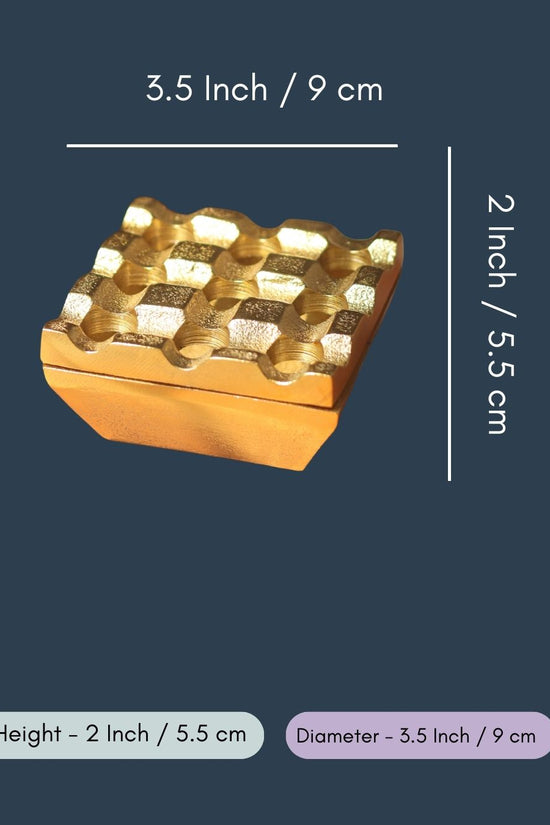 Amber Ashtray