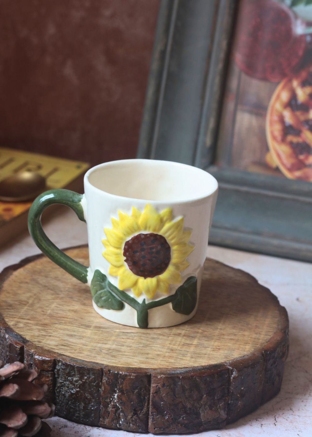 Handmade Sunflower Bliss Mug