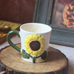 Handmade Sunflower Bliss Mug