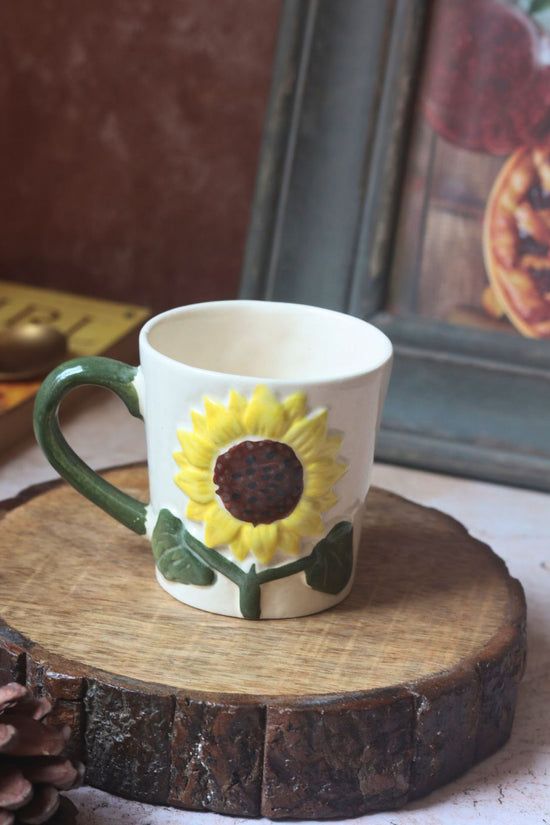 Handmade Sunflower Bliss Mug