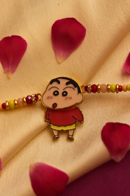 handmade Shin Chan Rakhi