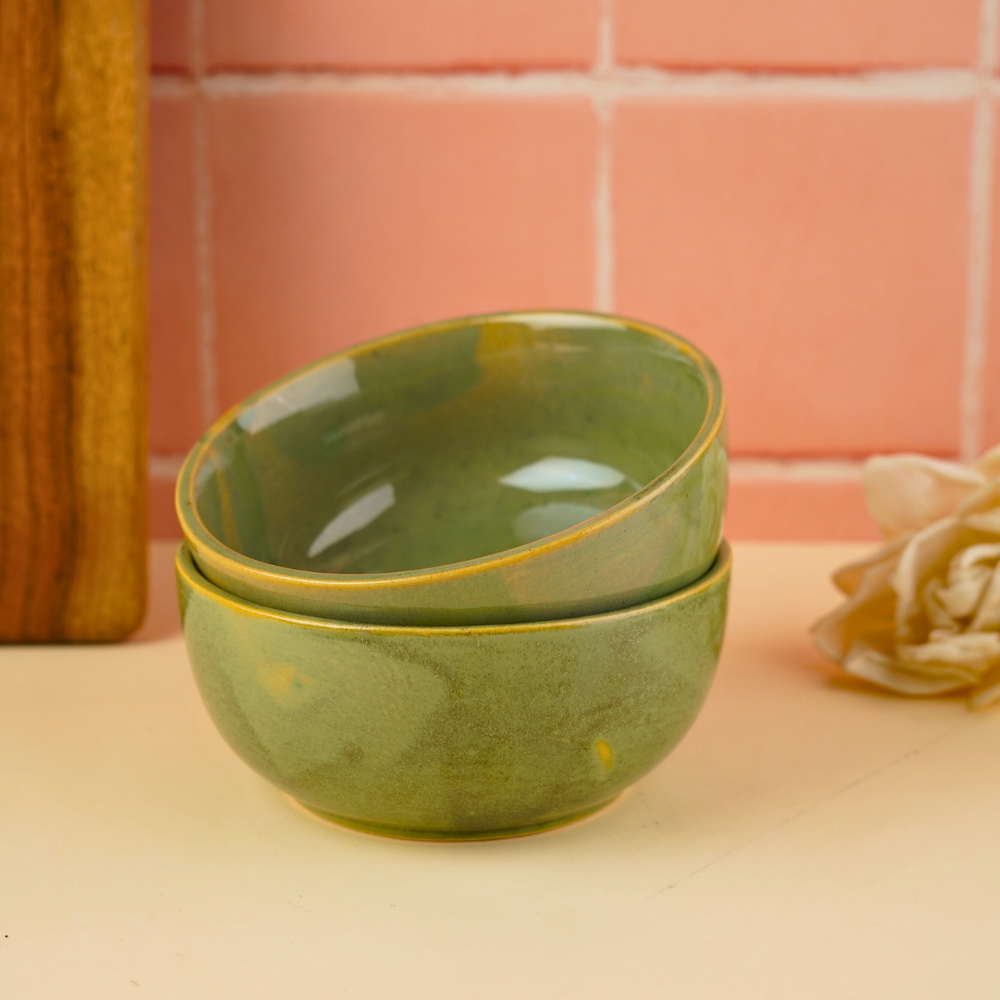 pistachio stoneware handmade in india 