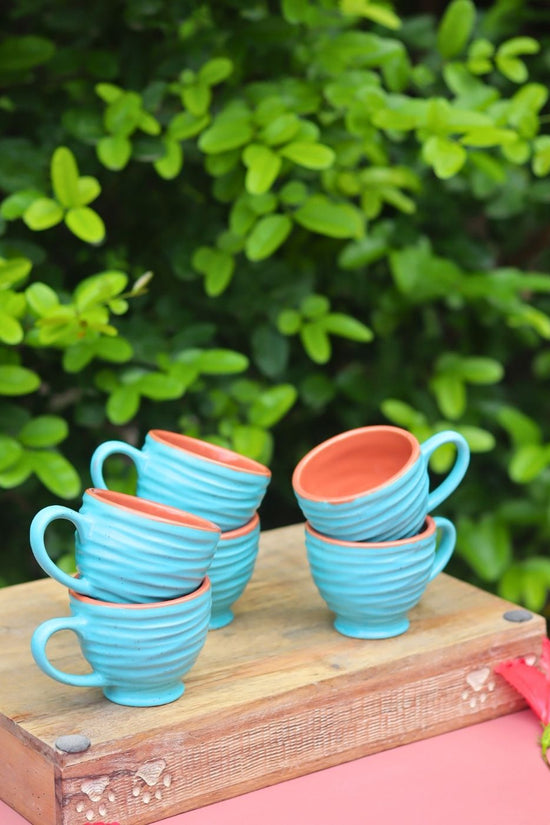 Set of 6 - Sky Torrent Chai Cup with premium quality material