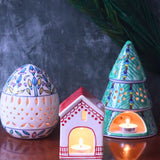 Set of 3 - Mystic Glow Diffusers made by ceramic