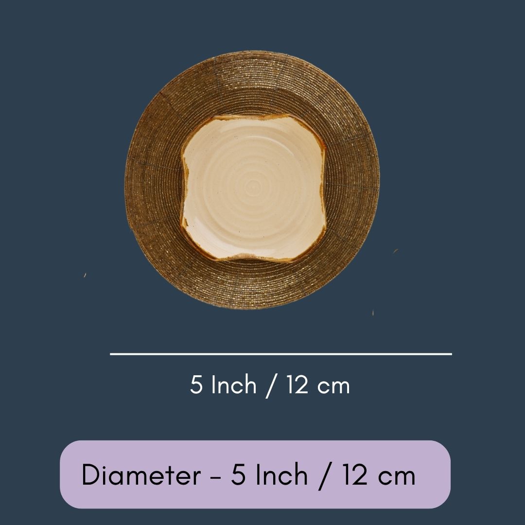 Ivory Stoneware - Dessert Plate