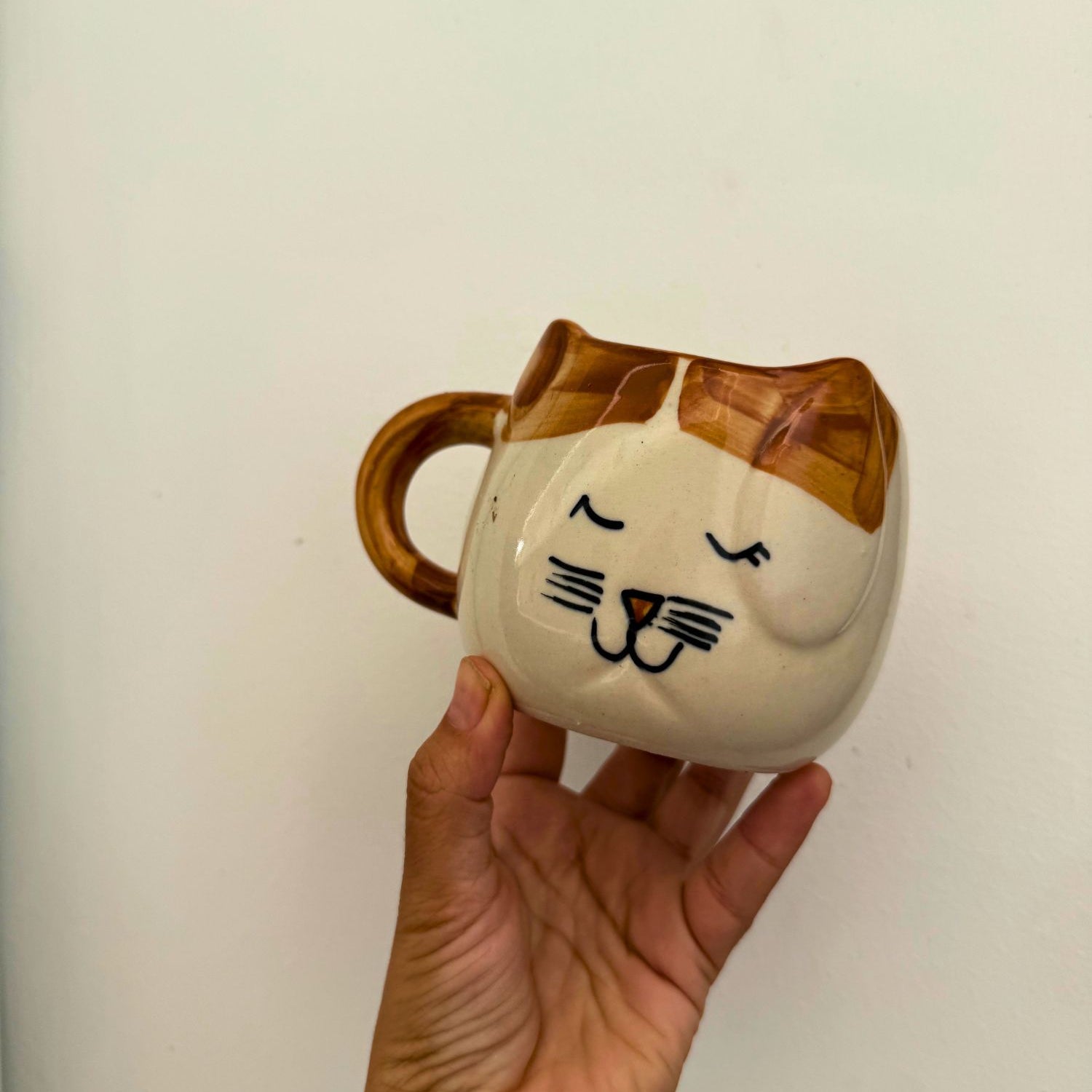 handmade Cozy Kitty Mug