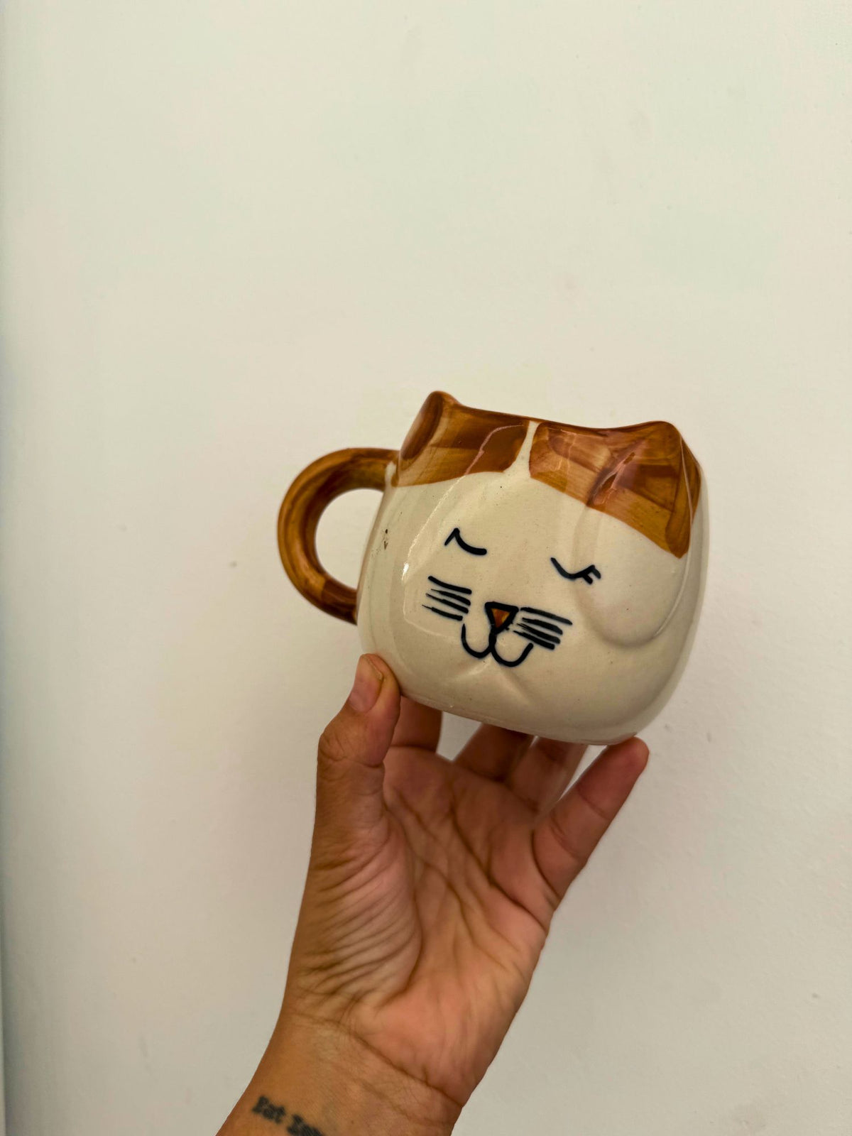 handmade Cozy Kitty Mug