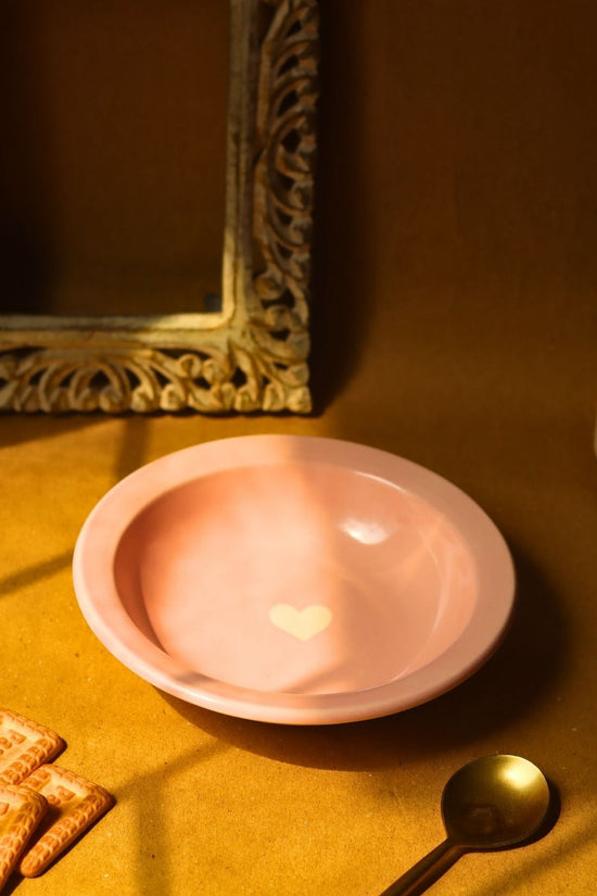 Heart Pasta Plate with premium quality material