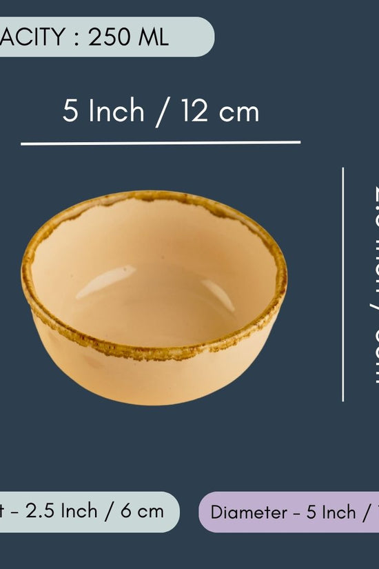 Ivory Stoneware Bowl
