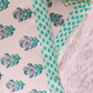 Hand printed cushion cover