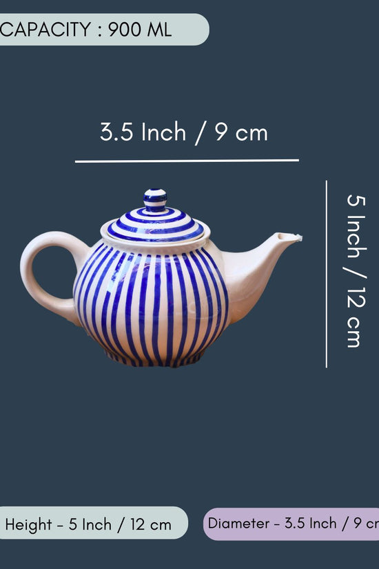 Thin Stripes // Tea Pot