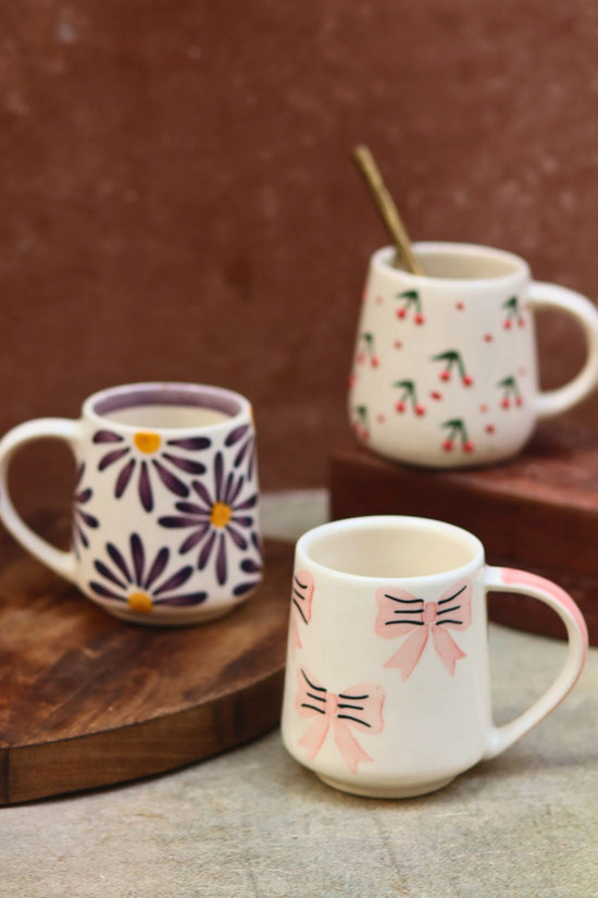 Set of 3 - Perfect Brew Mugs combo made by ceramic