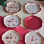 Set of 6 Treat Dessert Plate (for the price of 5) handmade in india