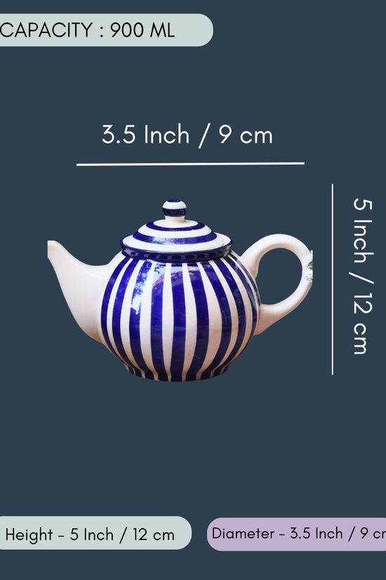 Thick Stripes // Tea Pot