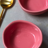 Pink Nut Bowls