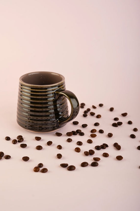 Glossy Black Coffee Mug with premium quality material