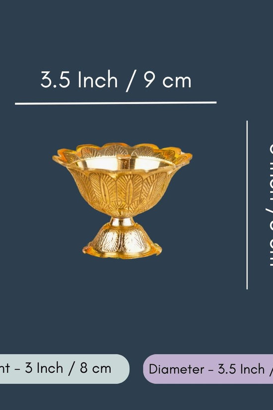 Swarn Deep Diya in a Gift Box