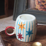 Star Cuddle Mug made by ceramic