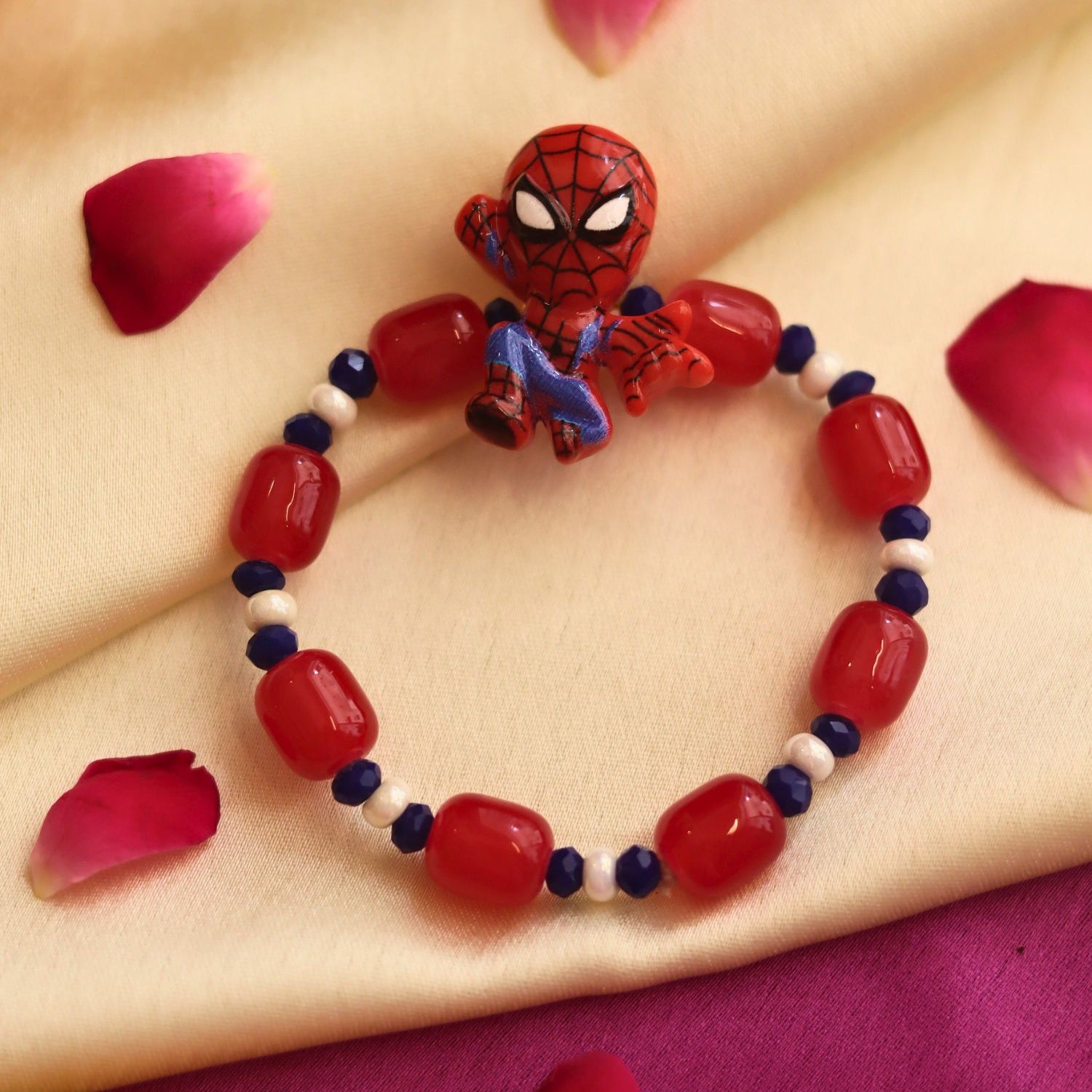 Spiderman Band Rakhi handmade in India