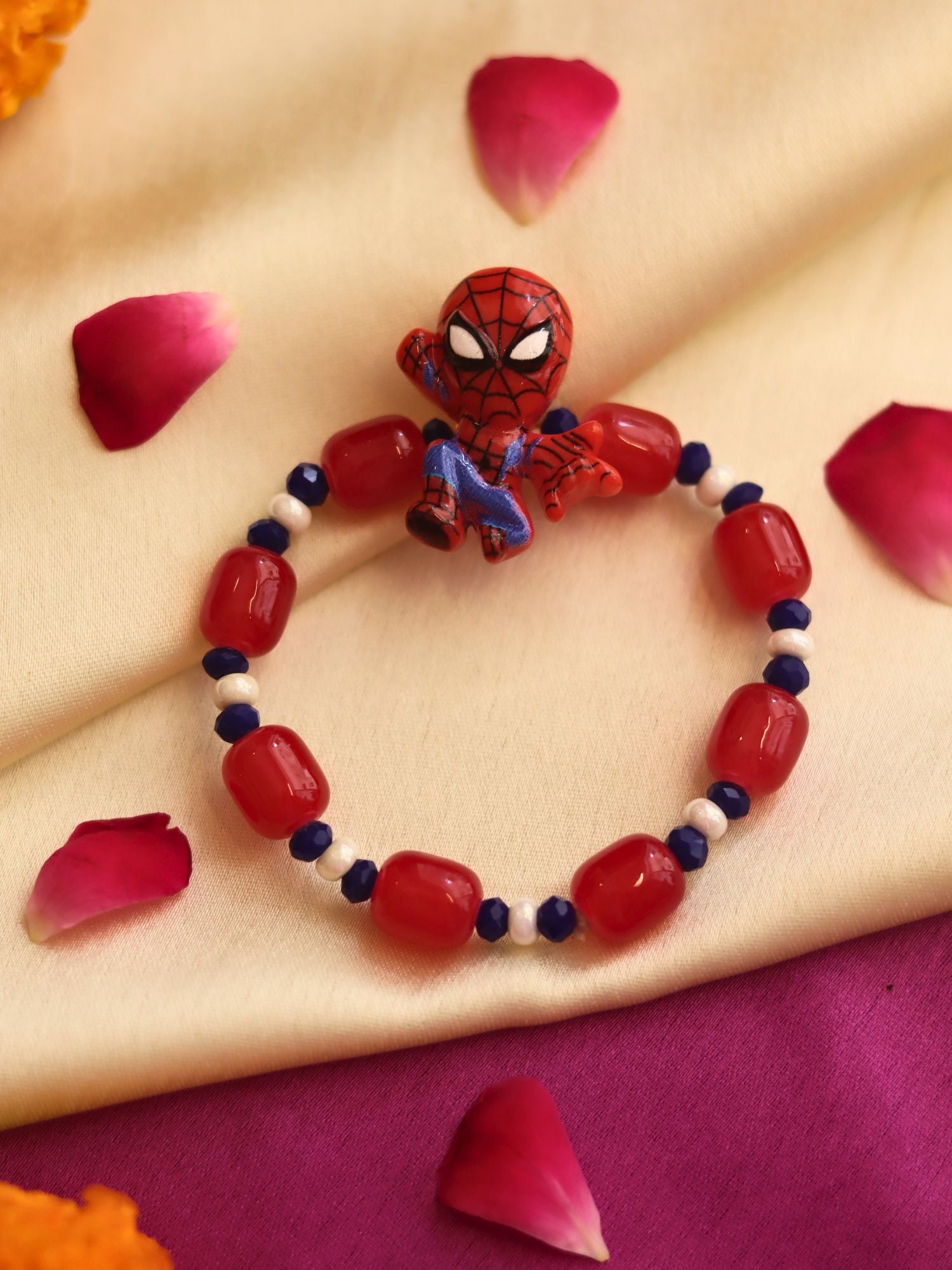 Spiderman Band Rakhi handmade in India
