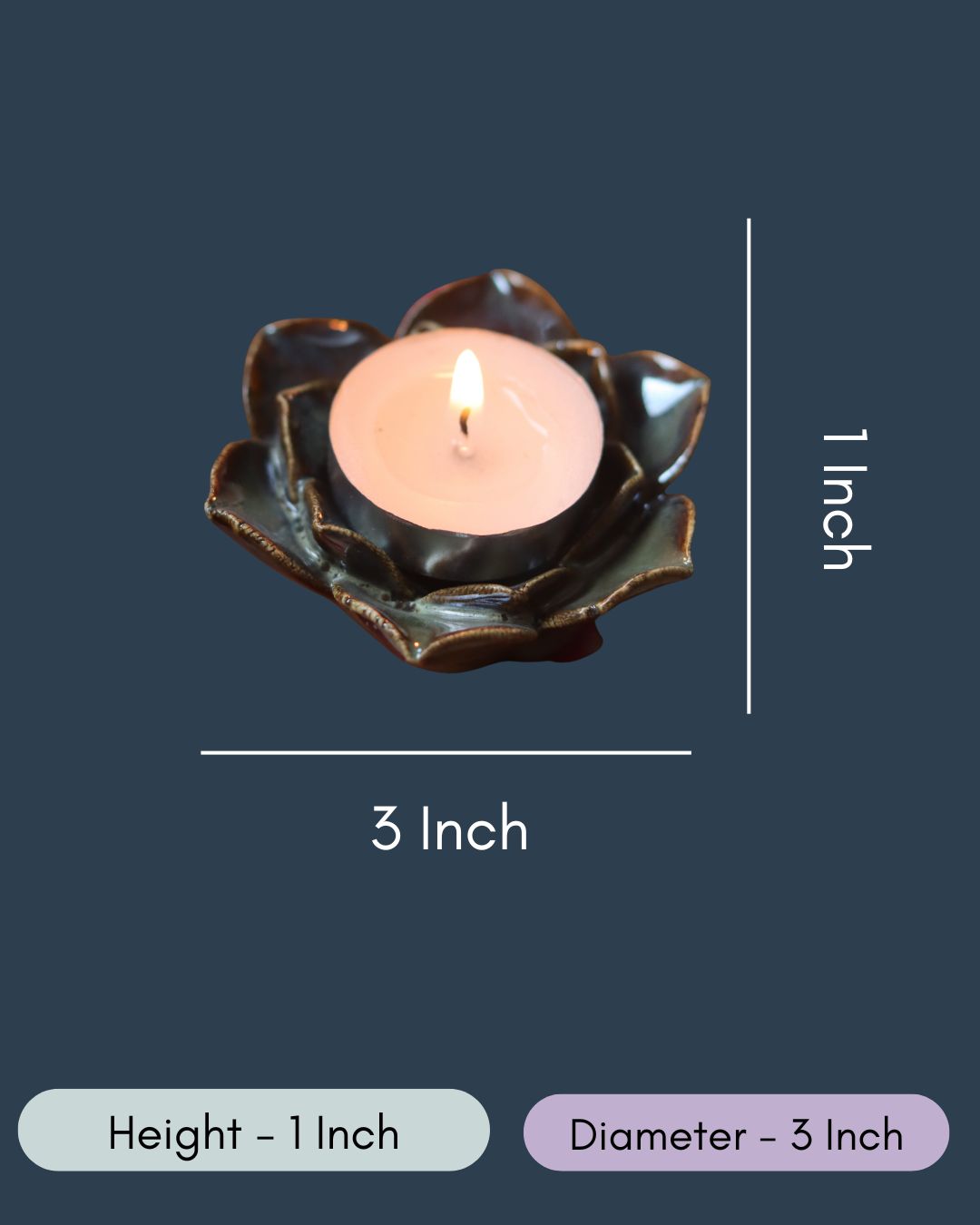 Sunflower Tea Light Holder
