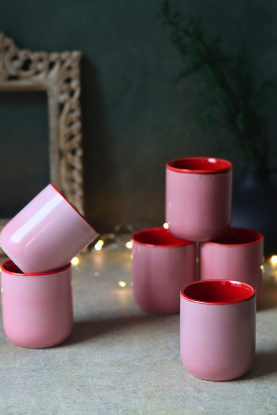 Kulhads set of 6 stunning design