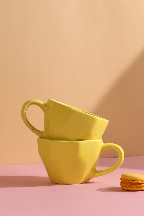 Sunshine Yellow Mugs